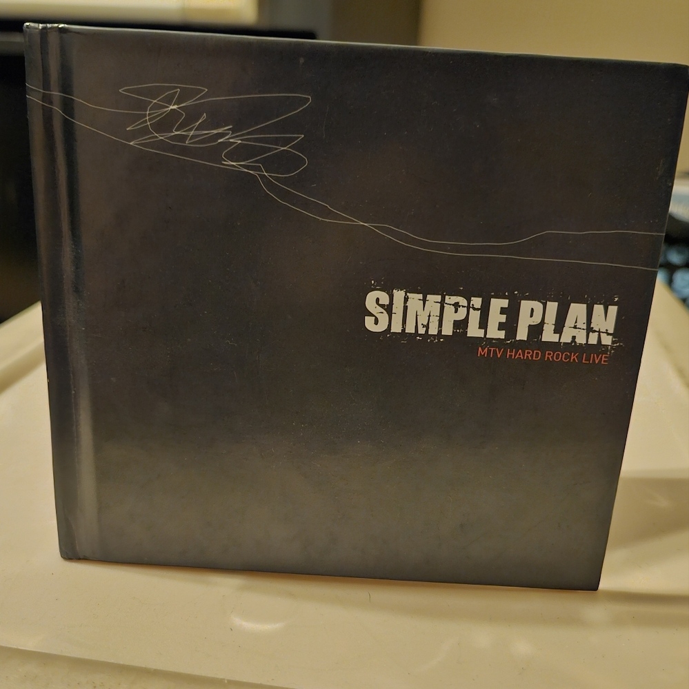 2005 Simple Plan Band MTV Hard Rock Live CD and DVD